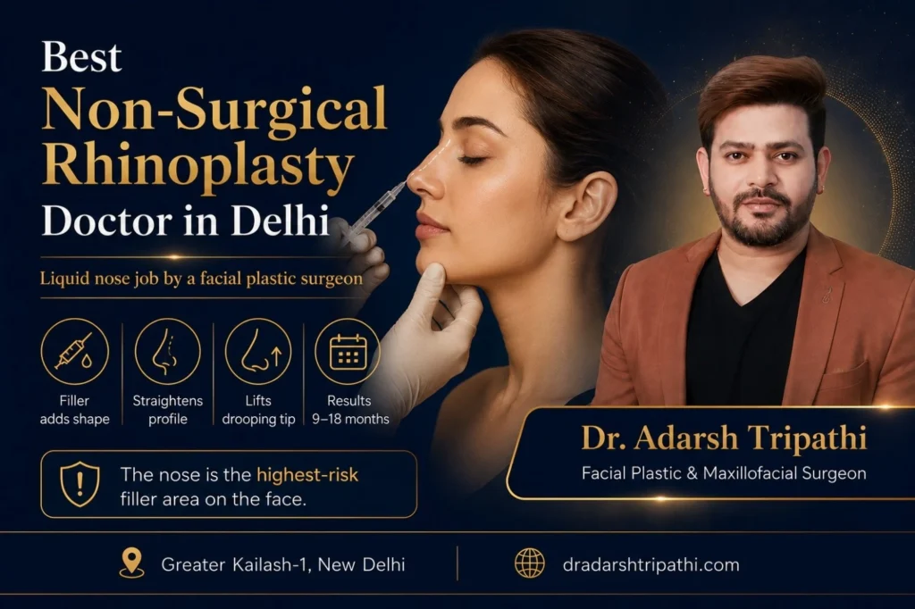 How to Choose the Best Non-Surgical Rhinoplasty Doctor in Delhi